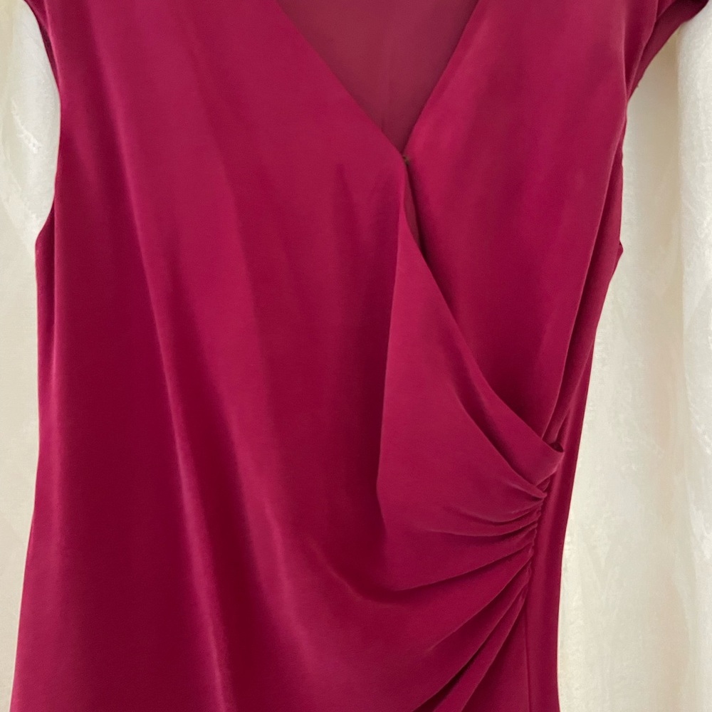 100% silk dress